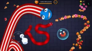 Snake vs Worms Game: Fun Game Download 3