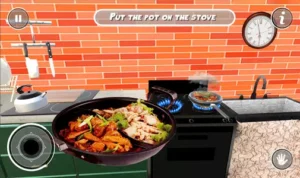 Fast Food Fun Cooking Chef Games 3D 2